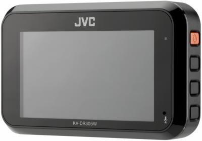 JVC Full-HD-Dashcam Featuring Integrated with Built-in Wi-Fi and Full HD Recording - KV-DR305W