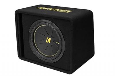 Kicker CompC 12-inch Subwoofer in Vented Enclosure - 50VCWC122