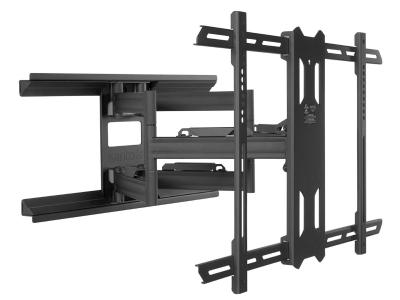 Kanto Full Motion TV Wall Mount In Black - PDX650