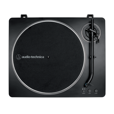 Audio Technica Fully Automatic Belt-Drive Turntable in Black/Gray - AT-LP70X-BG