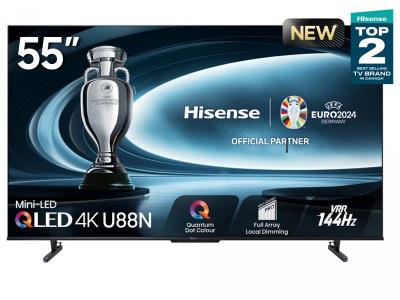 55" Hisense 55U88N Mini-LED QLED 4K Google TV