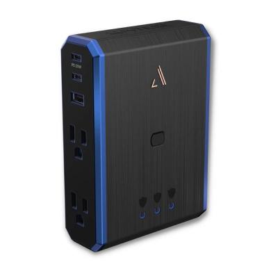 Austere  V Series 4-Outlets Wall Charger & Surge Protector With Omniport USB - 5SPS4US1