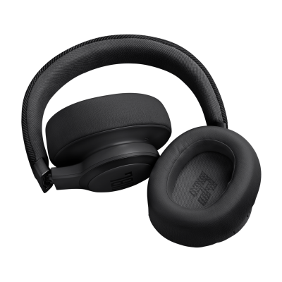 JBL Live 770NC Wireless True Adaptive Noise Cancelling Over-Ear Headphones in Black - JBLLIVE770NCBLKAM