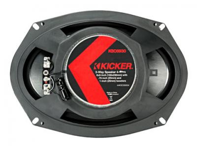 6x9" Kicker KS Series 3-Way Coaxial Speaker - 44KSC69304